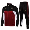 Paris Saint Germain Trainingsjack Pak 2021-22 Zwart Rode